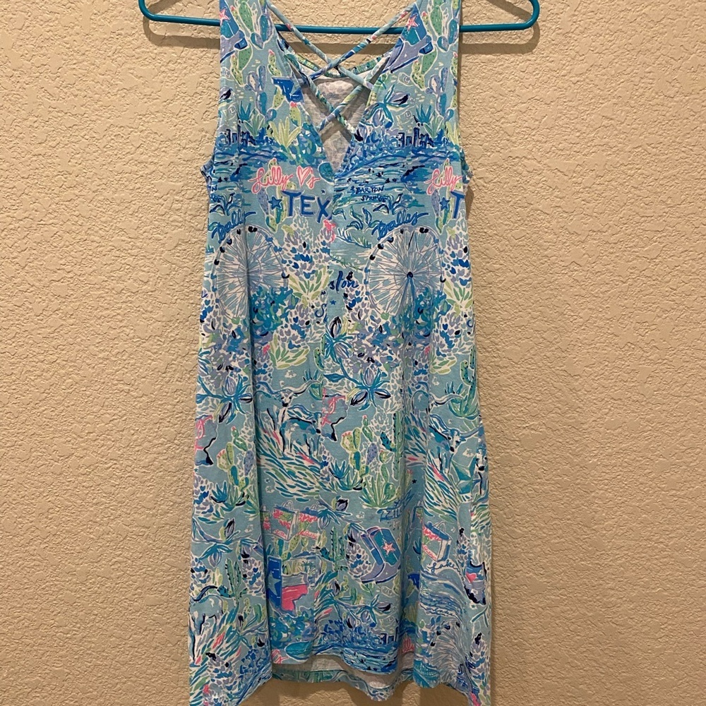 Lilly Pulitzer Lilly Loves Texas Kristen Dress size XXS - Picture 7 of 11